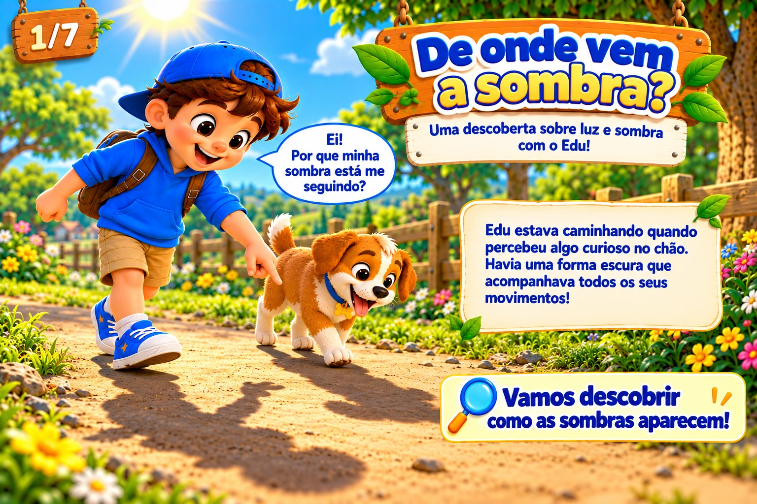 De onde vem a sombra?