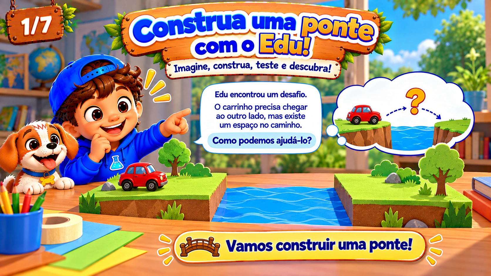 Construa uma ponte com o Edu!